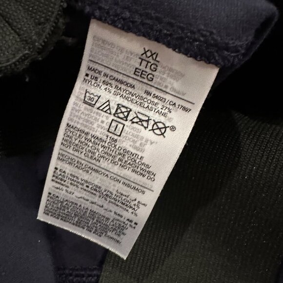 Old Navy Extra High-Rise Stevie Straight Pants XXL Navy Blue NEW - Picture 7 of 8